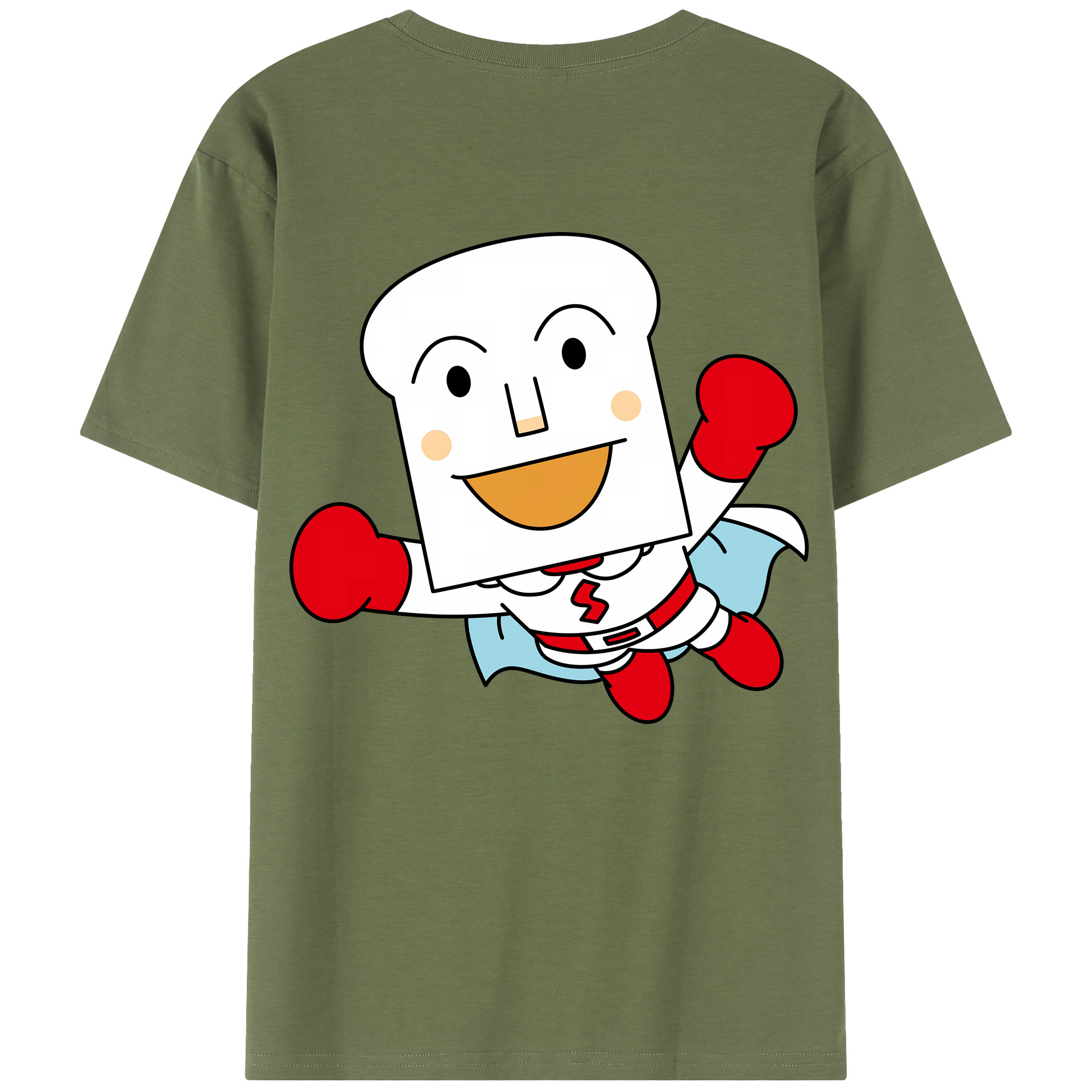 （画像用） アンパンマン Anpanman 綿100％半袖Tシャツ（背面プリント）